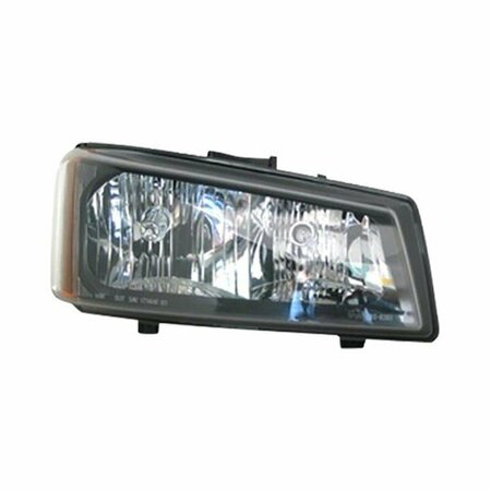 ESCAPADA Right Hand Passenger Side Replacement Headlight for 2003-2004 Chevy Silverado ES3635242